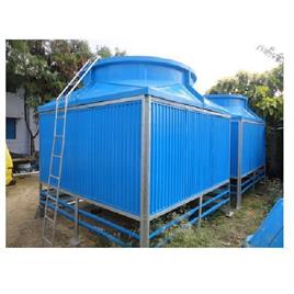 Pvc Cross Flow Frp Square Shaped Cooling Tower