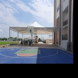 Pvc Gazebo Tensile Structure, Built Type: Prefab