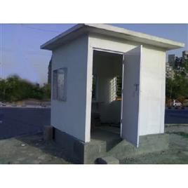 Pvc Panel Build Security Portable Cabin, Material: PVC