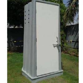 Pvc Prefabricated Toilet No Of Compartments 1, Built Type: Prefab