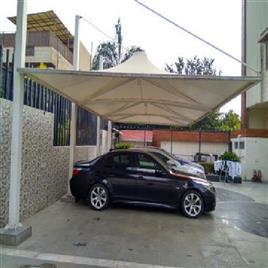 Pvc Side Pole Tensile Gazebo, Waterproof: YES