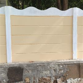 Rcc Compound Wall 6, Panel Length: 7 feet