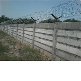 RCC Garden Wall - Precast Concrete Variable Height Smooth Grey Finish | Customizable Weather-Resistant Eco-Friendly Pest-Proof Elegant Design