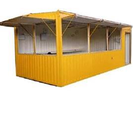 Rectangular Coffee Shop Cabin