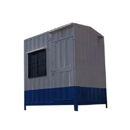 Rectangular Gi Portable Security Cabin, Minimum Order Quantity: 2000 Square Feet