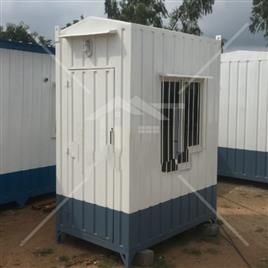 Rectangular Ms Portable Security Cabins, Material: MS