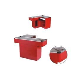 Red Rectangular Express Billing Counter, Application: Retail Store