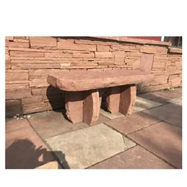 Red Sandstone Bench