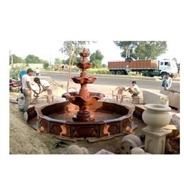 Red Sandstone Fountain 2