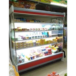 Refrigerated Display Multi Deck Open Chiller For Supermarket, Counter Shape: Rectangular