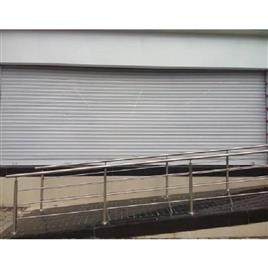 Remote Operated Rolling Shutter, Location: Indutrial and Shop