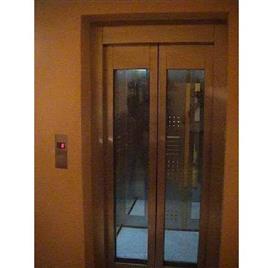 Residential Glass Door Passenger Lift, Handrail: Provided