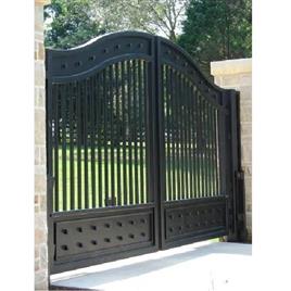 Residential Iron Gate, Finishing: Paint Coated