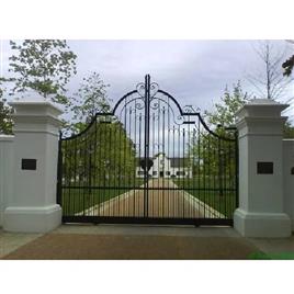 Residential Iron Swing Gate, Automation Grade: Automatic