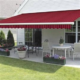 Retractable Window Awning Material: PVC