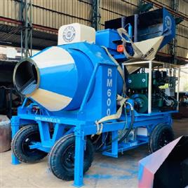 Rm800D Diesel Reversible Drum Mixer For Construction Drum Capacity 500 L, Drum Capacity: 750 litres