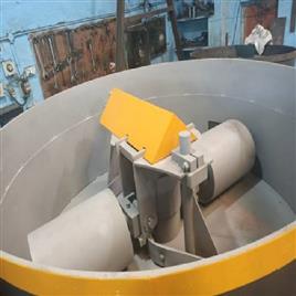 Roller Type Concrete Pan Mixer Machine