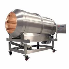 Rotary Drum Roaster Machine, Minimum Order Quantity: 1 Piece