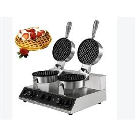 Round Double Waffle Maker