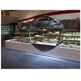 Round Glass Display Counter 4