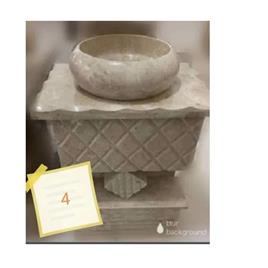 Round Marble Stone Wash Basin, s It Anti Corrosive	Yes: Yes