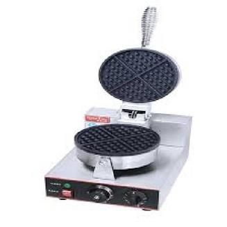 Round Waffle Maker, Power (KW): 1Kw