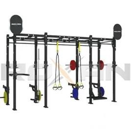 Roxan Crossfit Rig Monkey Bar Squat Stand Suspension Strap, Material: Steel Pipe