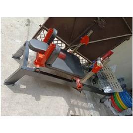 Roxan Hip Thrust Machine Glute Plate Loaded, Color: orange+ matte