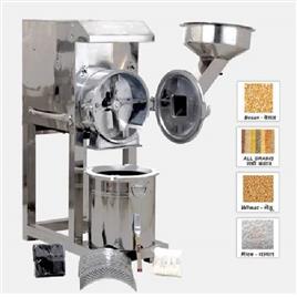 S S Body Pulveriser Flour Mill Making Machine, Motor Power: 10 HP