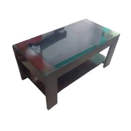 Sagwan Wooden Tea Table, Polishing: Glossy