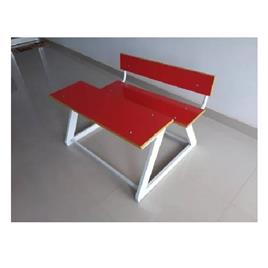 School Dual Desk Bench 2