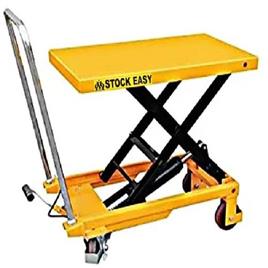 Scissor Lift Table Trolley In Jaipur Om Industrial Solution