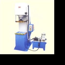 Semi Automatic C Frame Hydraulic Press, Country of Origin: Made in India