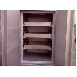 Semi Automatic Mild Steel Flux Baking Oven, Oven Type: Cabinet Ovens