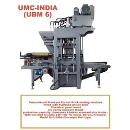 Semi Automatic Umc Fly Ash Brick Making Machine, Machine Weight: 3200 Kgs