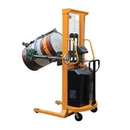 Semi Electric Drum Stacker Cum Tilter, Lifting Capacity: 400 Kg