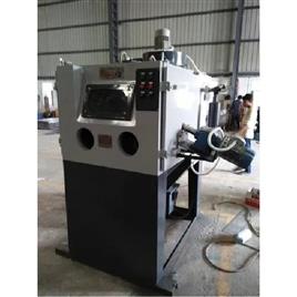 Semiautomatic Cabinet Type Suction Abrasive Blasting Machine, Voltage: 240 V