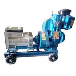 Silicon 10 Kva Single Phase Air Cooled Diesel Generator Set, Country of Origin: Made in India