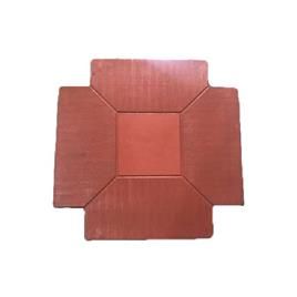 Silicone Plastic Floor Chequered Tile Mould