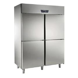 Silver 4 Door Vertical Freezer, Body Material: Stainless Steel at Best ...