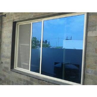 Silver Aluminium Sliding Window For Office