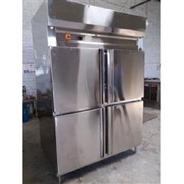 Silver Four Door Refrigerator, Door Material: Stainless Steel