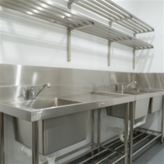 Silver Kitchen Sink For Commercial