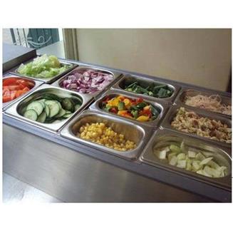 Silver Salad Counter Warranty 2 Year Lpg Gas