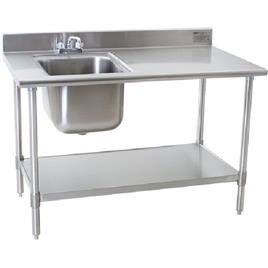 stainless steel table sink