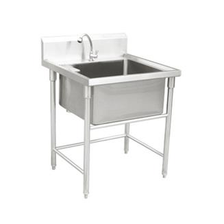 Single Compartment Stainless Steel Sink, Material: Stainless Steel