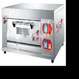 Single Deck Double Tray Electric Gas Oven