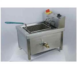 Single Deep Fat Fryers, Color: silver