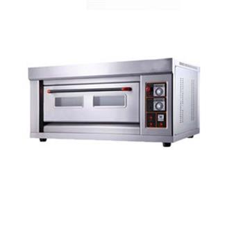 Single Gas Deck Oven - Stainless Steel, 700x800x500 mm, 15 kW | Even Baking, Precise Control, Energy Efficient, Easy Cleaning