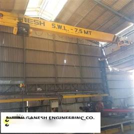 Single Girder Eot Cranes In Ahmedabad Ganesh Engineering Company, Travel Speed: 10-15 m/min